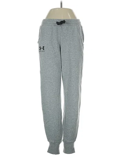 Pre-owned Under Armour Sweatpants In Gray