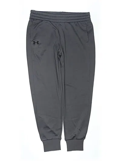 Pre-owned Under Armour Kids' Sweatpants In Gray