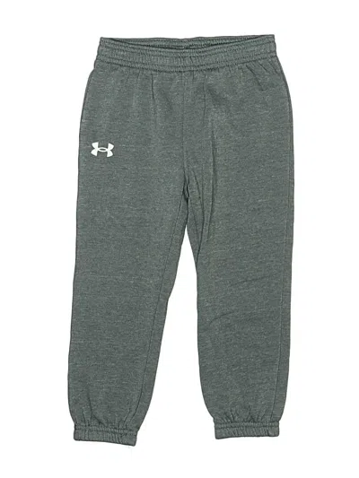 Pre-owned Under Armour Kids' Sweatpants In Gray