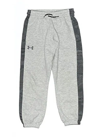 Pre-owned Under Armour Kids' Sweatpants In Gray