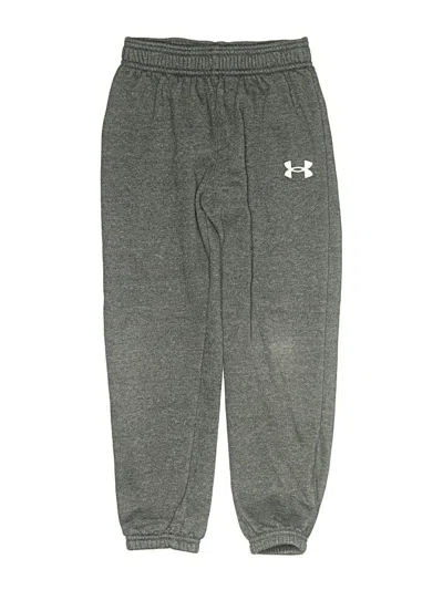 Pre-owned Under Armour Kids' Sweatpants In Gray
