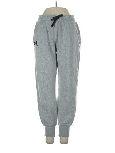 Pre-owned Under Armour Sweatpants In Gray