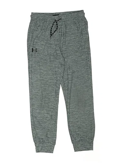 Pre-owned Under Armour Kids' Sweatpants In Gray