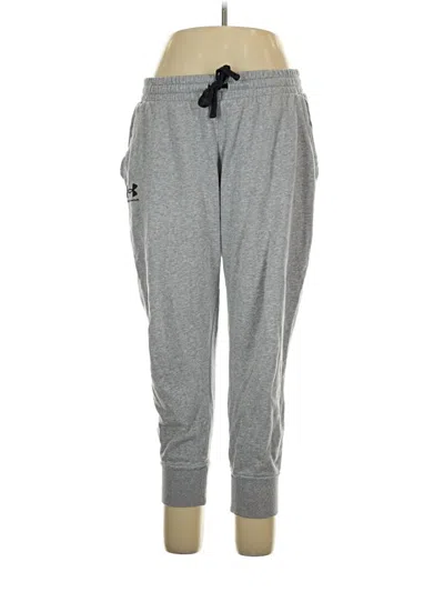 Pre-owned Under Armour Sweatpants In Gray