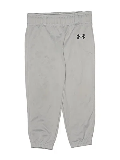 Pre-owned Under Armour Kids' Sweatpants In Gray
