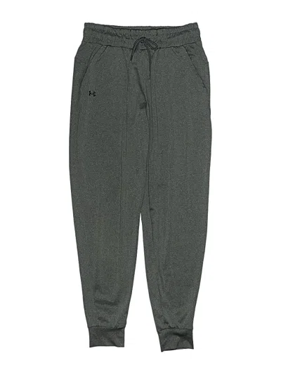 Pre-owned Under Armour Kids' Sweatpants In Gray