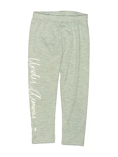 Pre-owned Under Armour Kids' Sweatpants In Green