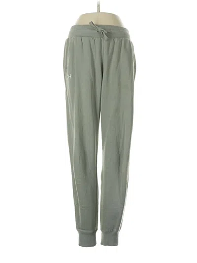 Pre-owned Under Armour Sweatpants In Green