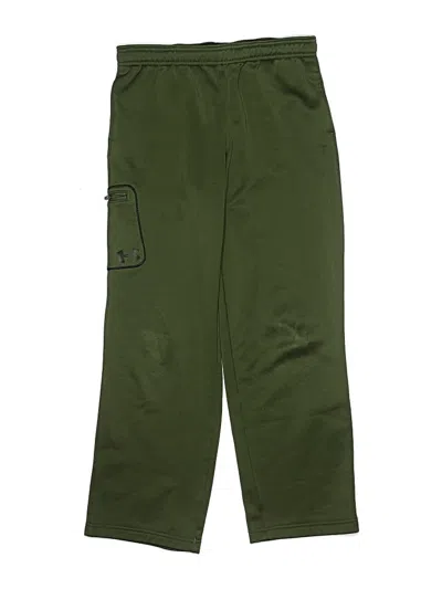 Pre-owned Under Armour Kids' Sweatpants In Green
