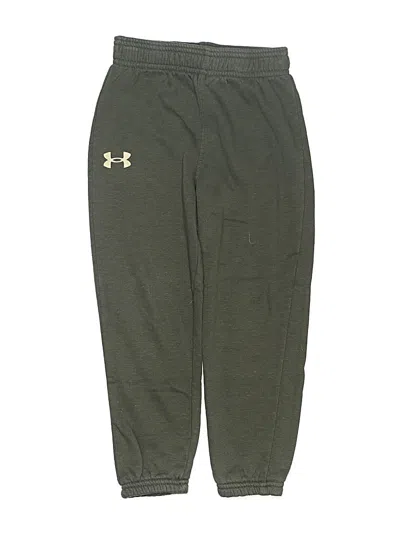 Pre-owned Under Armour Kids' Sweatpants In Green
