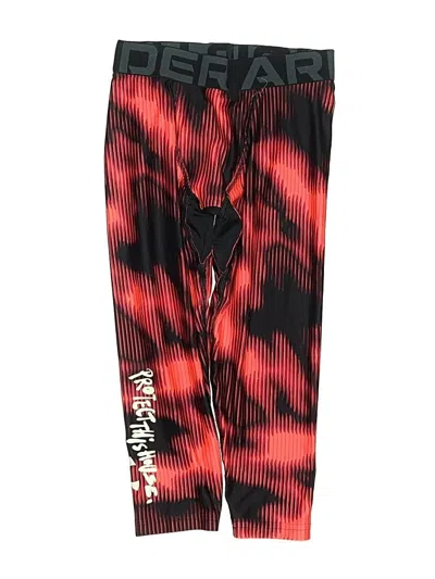 Pre-owned Under Armour Kids' Sweatpants In Red