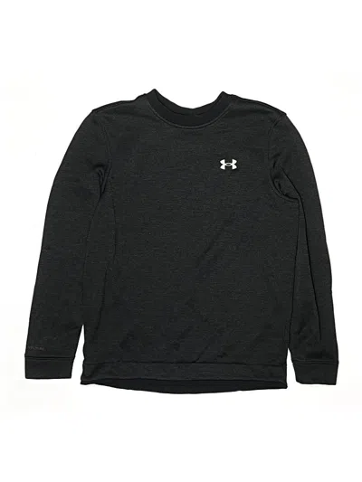 Pre-owned Under Armour Kids' Sweatshirt In Black