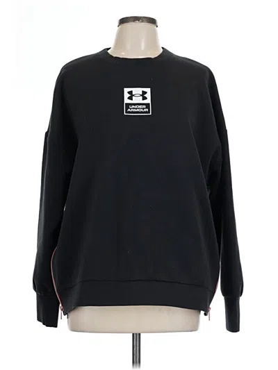 Pre-owned Under Armour Sweatshirt In Black