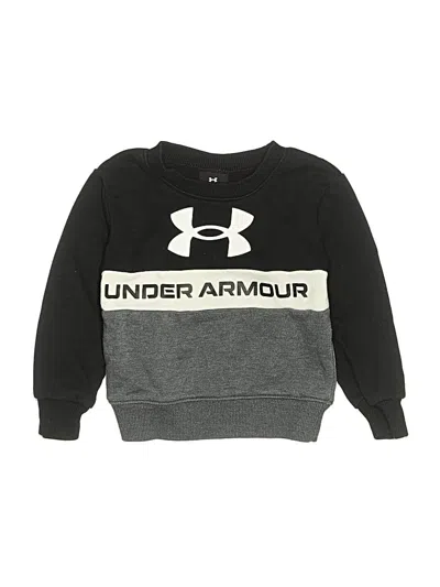 Pre-owned Under Armour Kids' Sweatshirt In Black