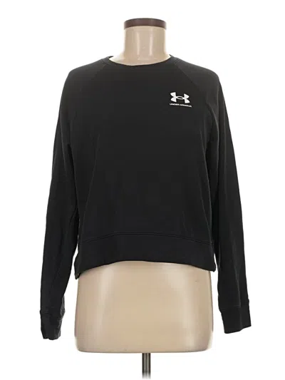 Pre-owned Under Armour Sweatshirt In Black