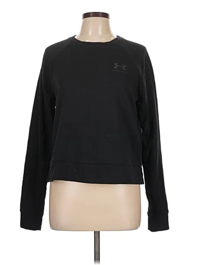 Pre-owned Under Armour Sweatshirt In Black