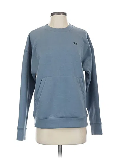 Pre-owned Under Armour Sweatshirt In Blue