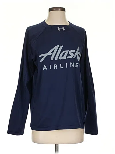 Pre-owned Under Armour Sweatshirt In Blue