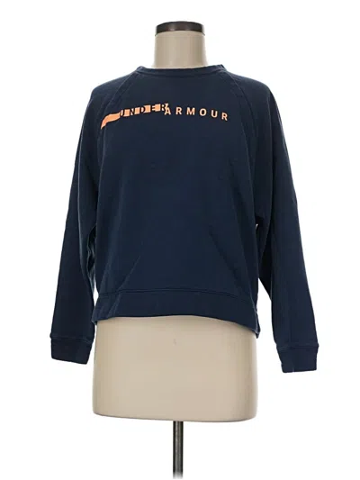 Pre-owned Under Armour Sweatshirt In Blue