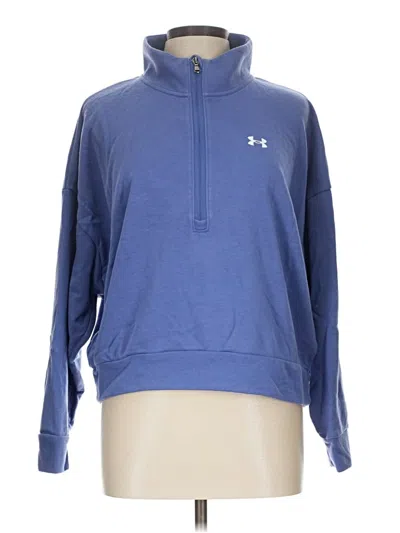 Pre-owned Under Armour Sweatshirt In Blue