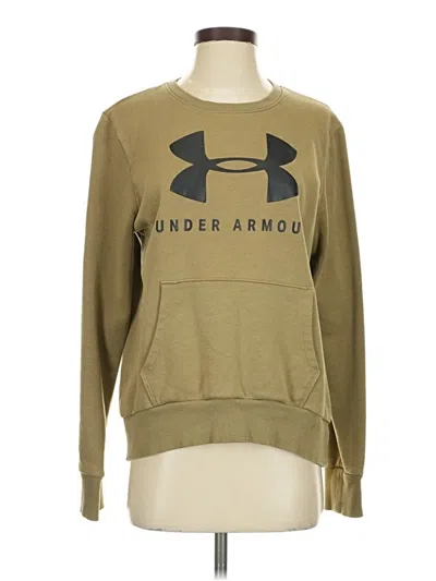 Pre-owned Under Armour Sweatshirt In Brown
