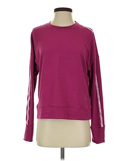 Pre-owned Under Armour Sweatshirt In Burgundy