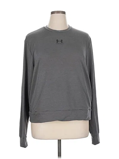 Pre-owned Under Armour Sweatshirt In Gray