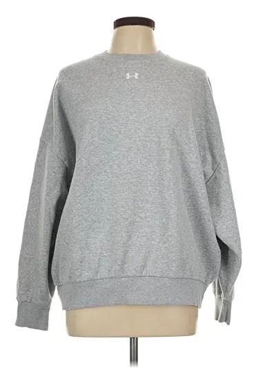 Pre-owned Under Armour Sweatshirt In Gray