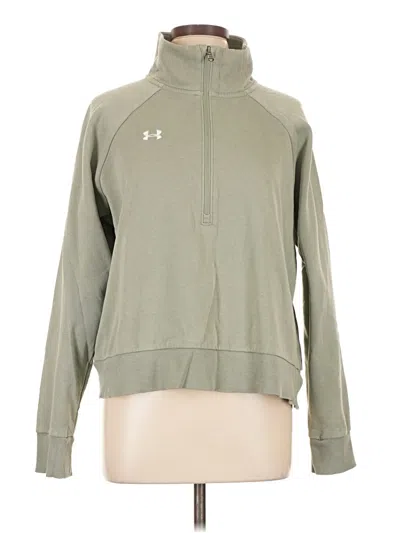 Pre-owned Under Armour Sweatshirt In Green