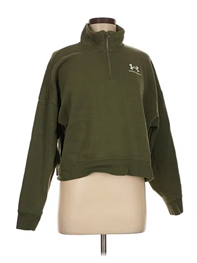 Pre-owned Under Armour Sweatshirt In Green