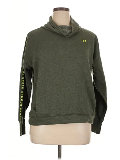Pre-owned Under Armour Sweatshirt In Green