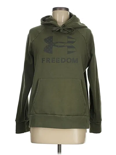 Pre-owned Under Armour Sweatshirt In Green