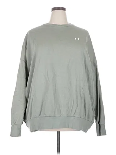 Pre-owned Under Armour Sweatshirt In Green