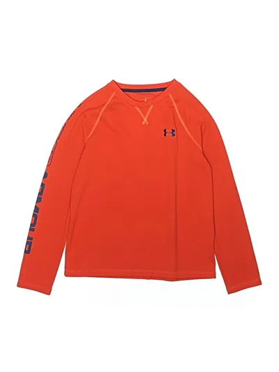 Pre-owned Under Armour Kids' Sweatshirt In Orange