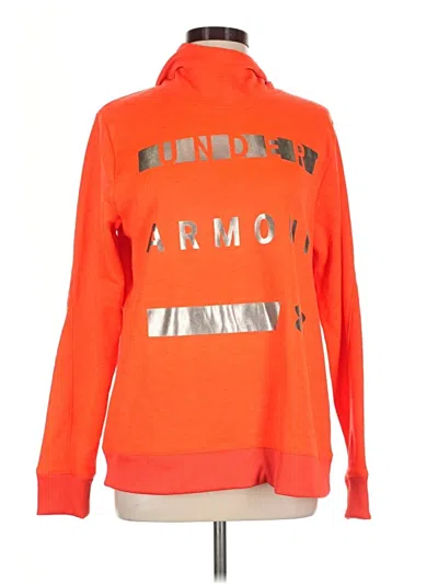 Pre-owned Under Armour Sweatshirt In Orange
