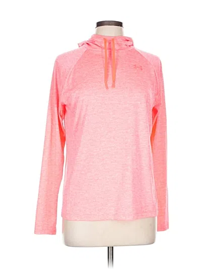 Pre-owned Under Armour Sweatshirt In Pink