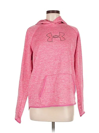 Pre-owned Under Armour Sweatshirt In Pink