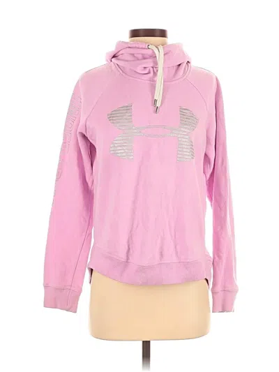 Pre-owned Under Armour Sweatshirt In Pink