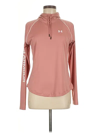 Pre-owned Under Armour Sweatshirt In Pink