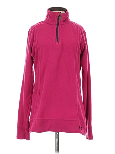 Pre-owned Under Armour Sweatshirt In Pink
