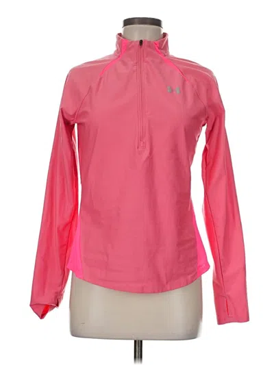 Pre-owned Under Armour Sweatshirt In Pink