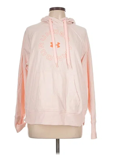 Pre-owned Under Armour Sweatshirt In Pink