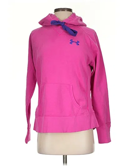 Pre-owned Under Armour Sweatshirt In Pink