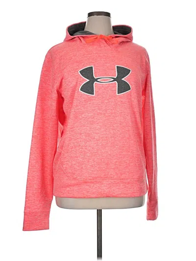 Pre-owned Under Armour Sweatshirt In Pink