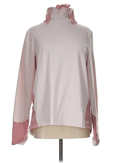 Pre-owned Under Armour Sweatshirt In Pink
