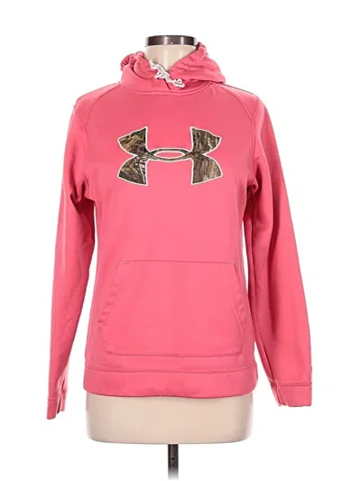 Pre-owned Under Armour Sweatshirt In Pink