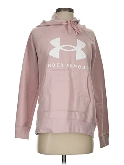 Pre-owned Under Armour Sweatshirt In Pink