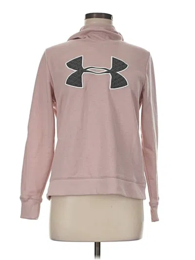 Pre-owned Under Armour Sweatshirt In Pink