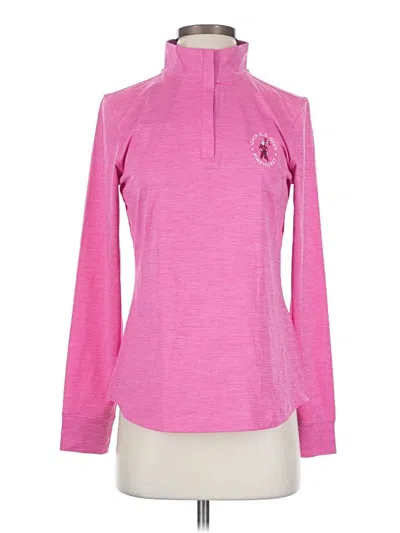 Pre-owned Under Armour Sweatshirt In Pink