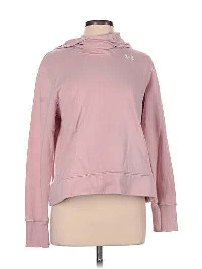 Pre-owned Under Armour Sweatshirt In Pink